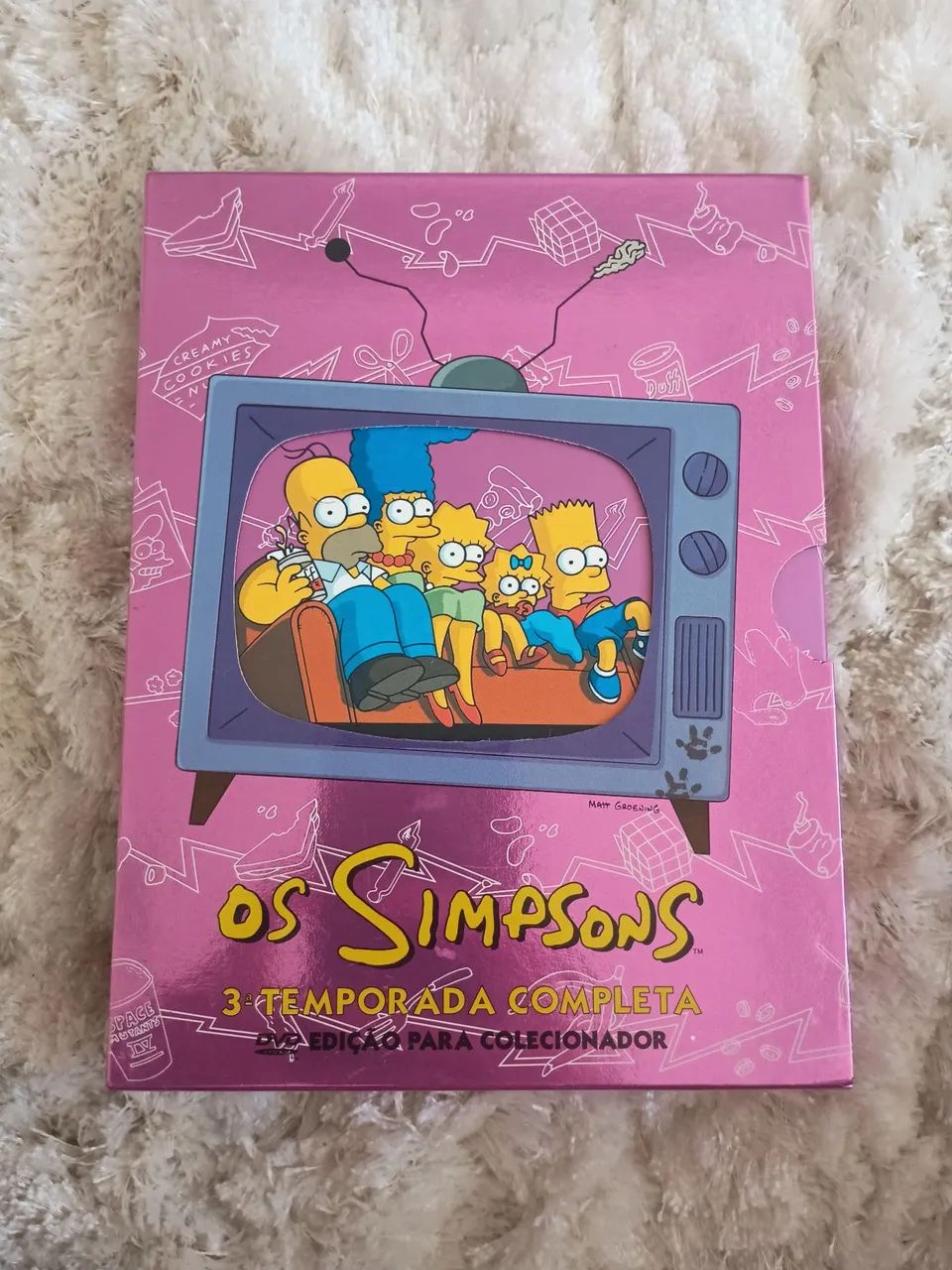 Box DVDs - 3° Temporada - Os Simpsons 