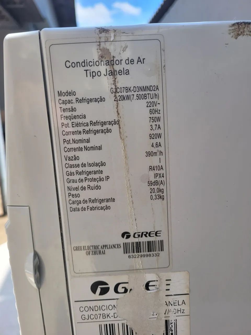 Ar condicionado Gree 7500btu janela - Foto 4