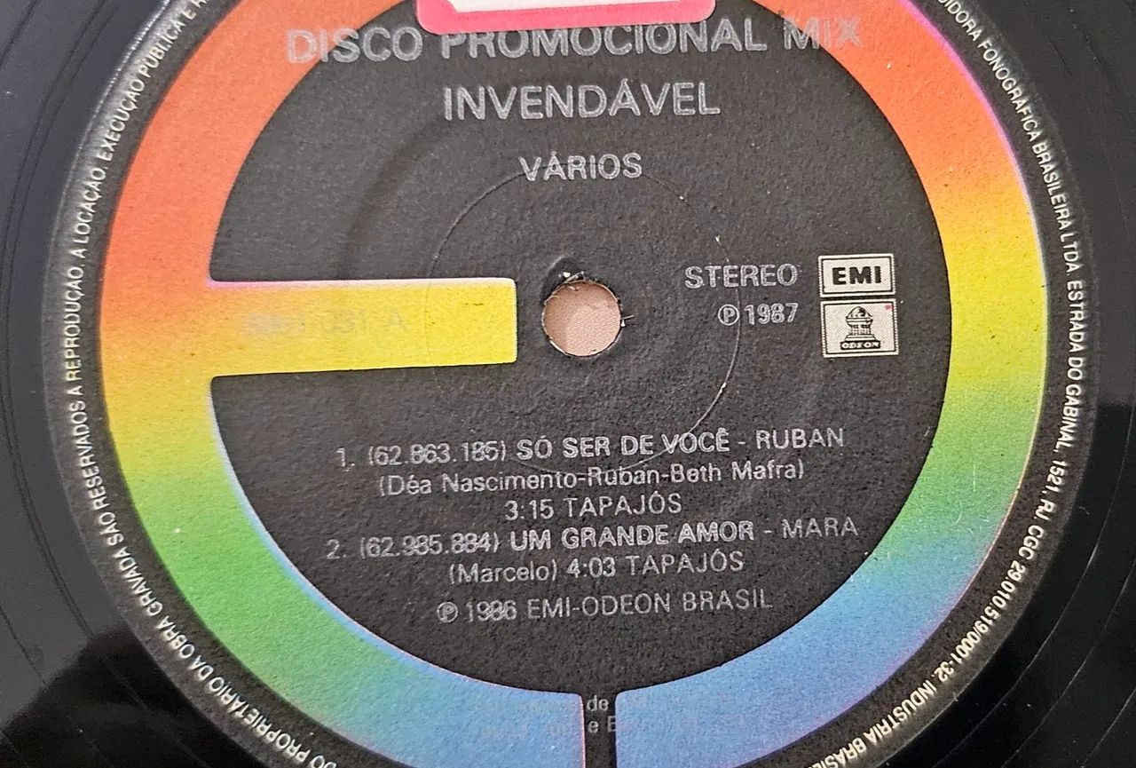 LP Promo Mix Mara Maravilha - Um grande amor  - Foto 4