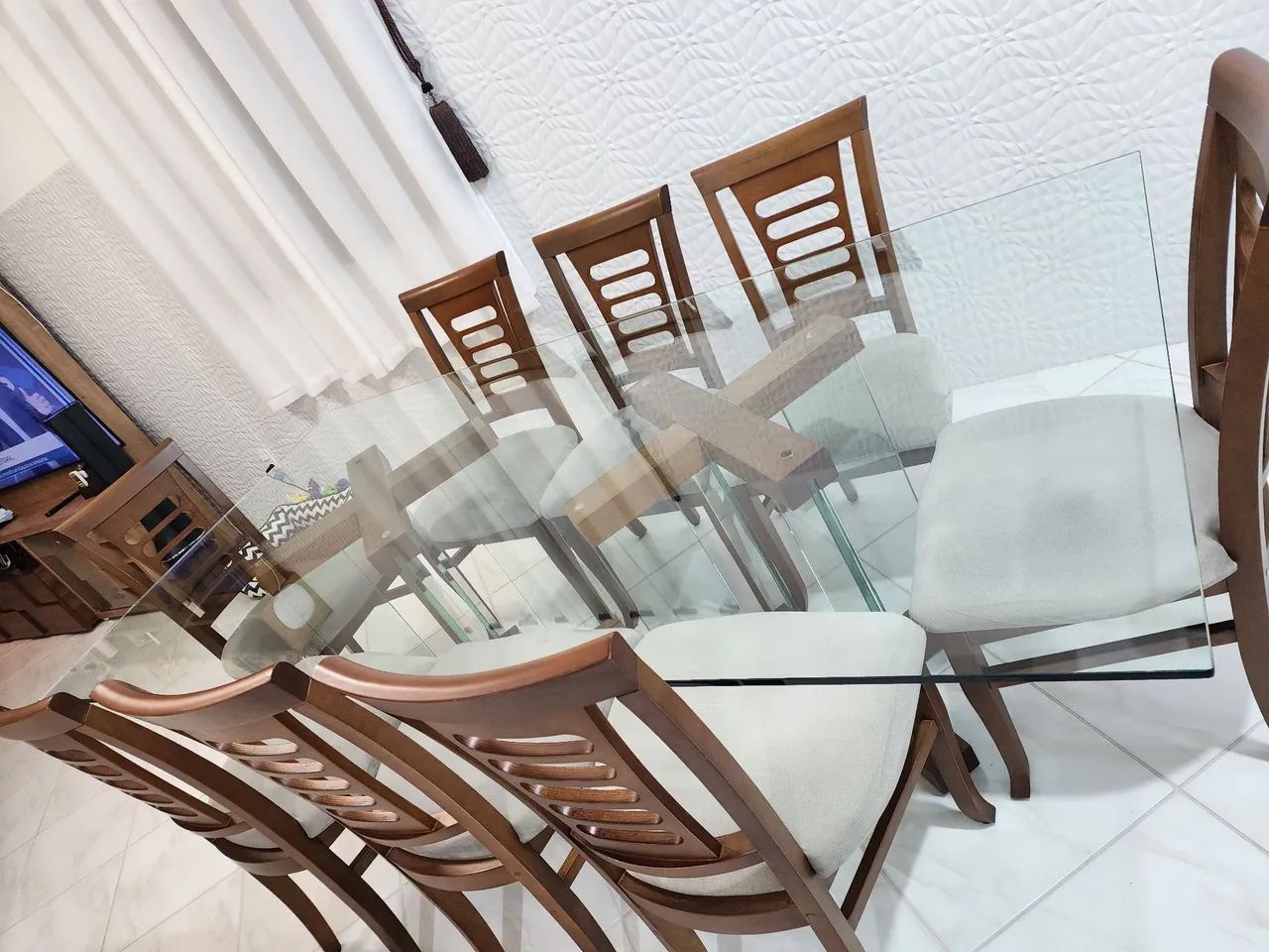 Mesa de Jantar com 8 cadeiras  - Foto 2