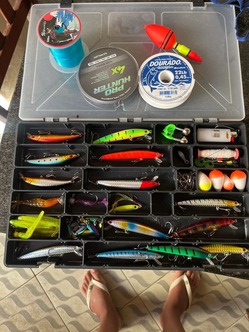 Kit de pescar 