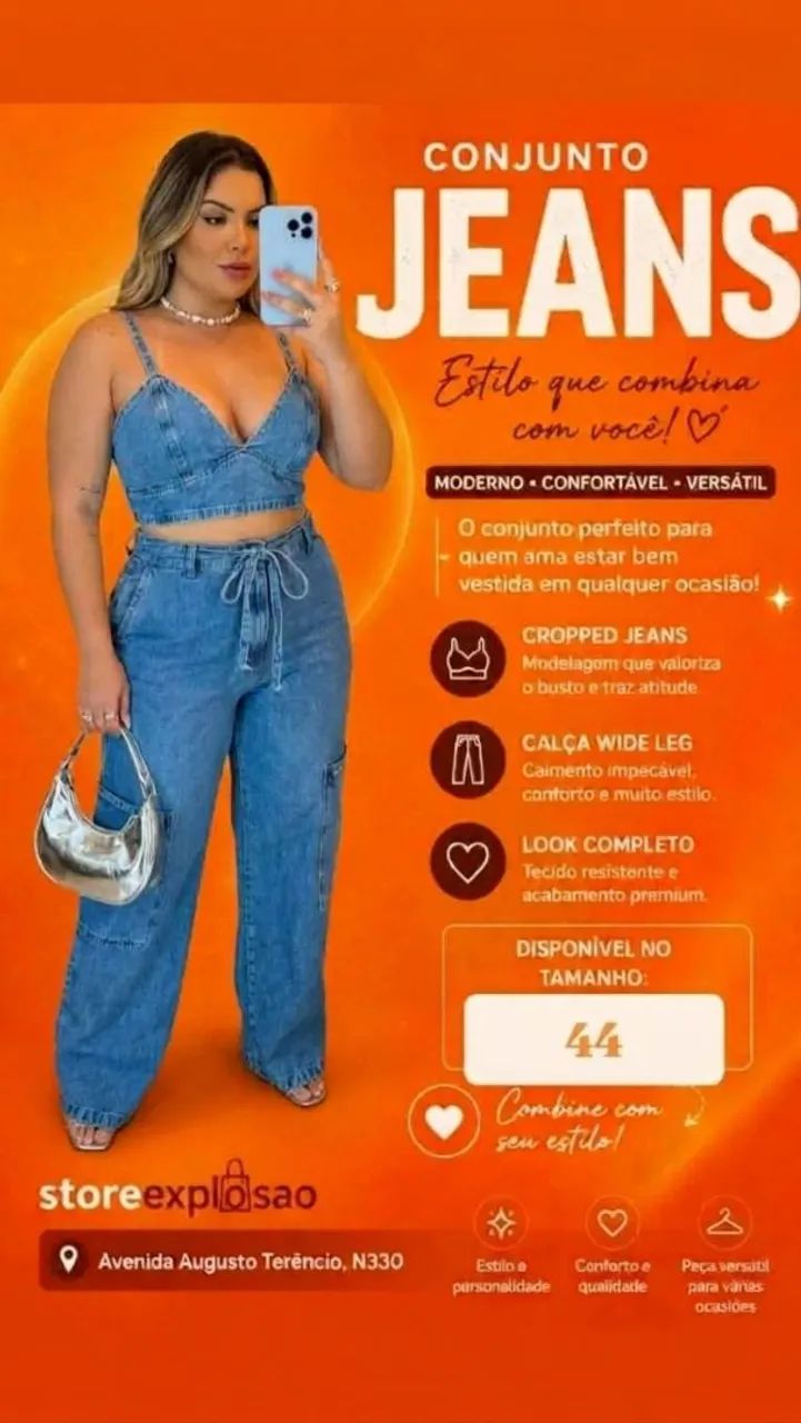 Conjunto Jeans 