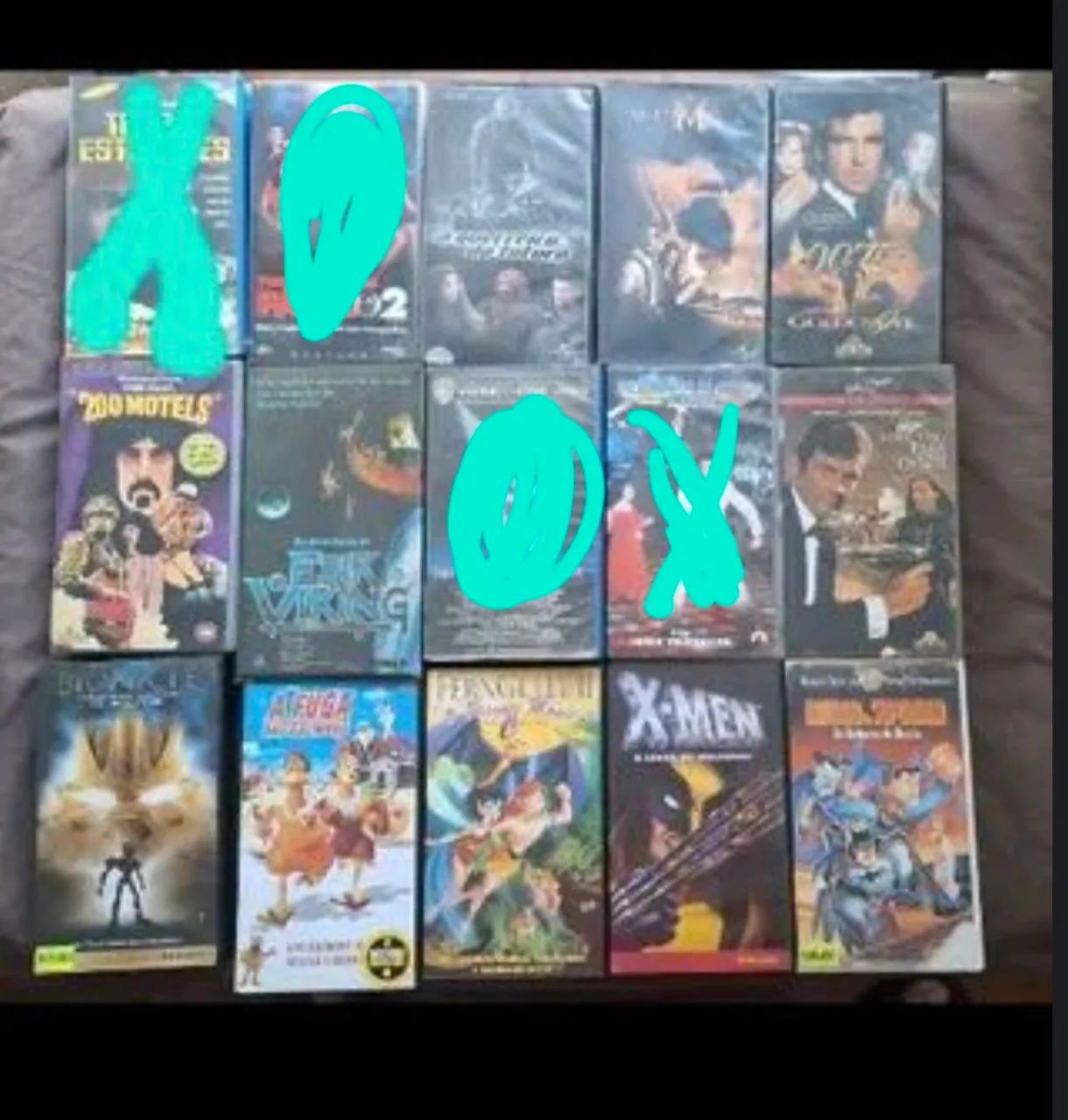 Lote de Vhs originais