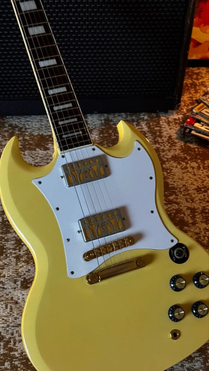 Top Demais! Epiphone SG Custom, Gotoh e Customy - Foto 5
