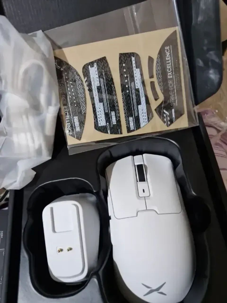 Mouse Delux M900PRO Branco - Foto 4