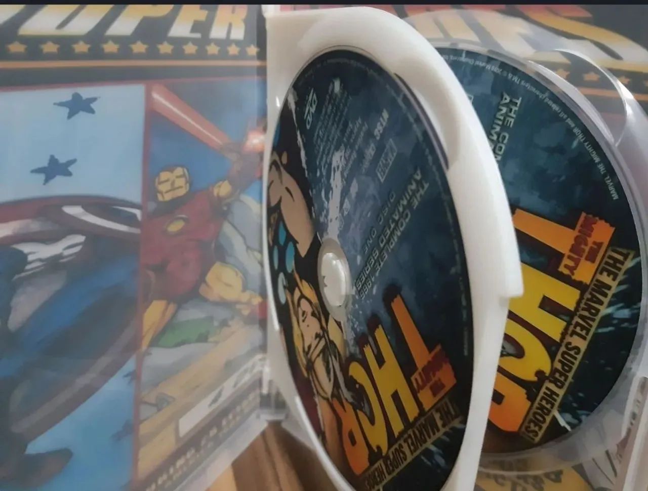 Dvds Box Super Heros Coleção Classica Marvel - Foto 5