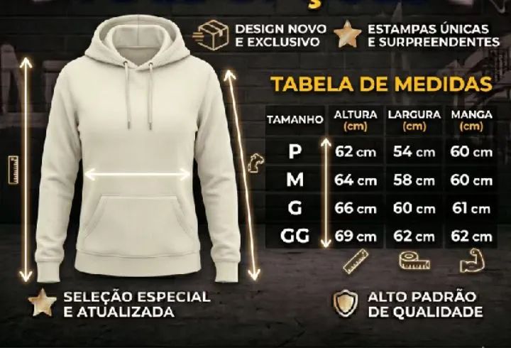 Moletom , Nunca Usado, tamanho P - Foto 5