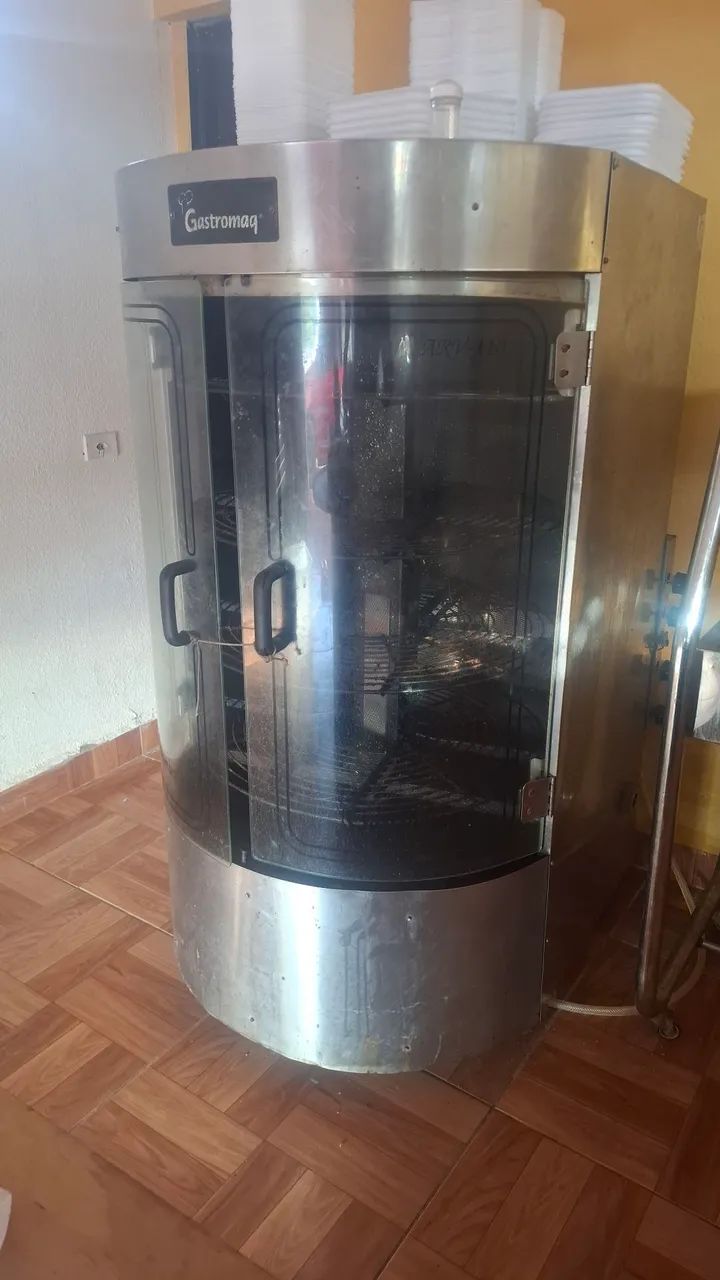 Maquina de assar frango 