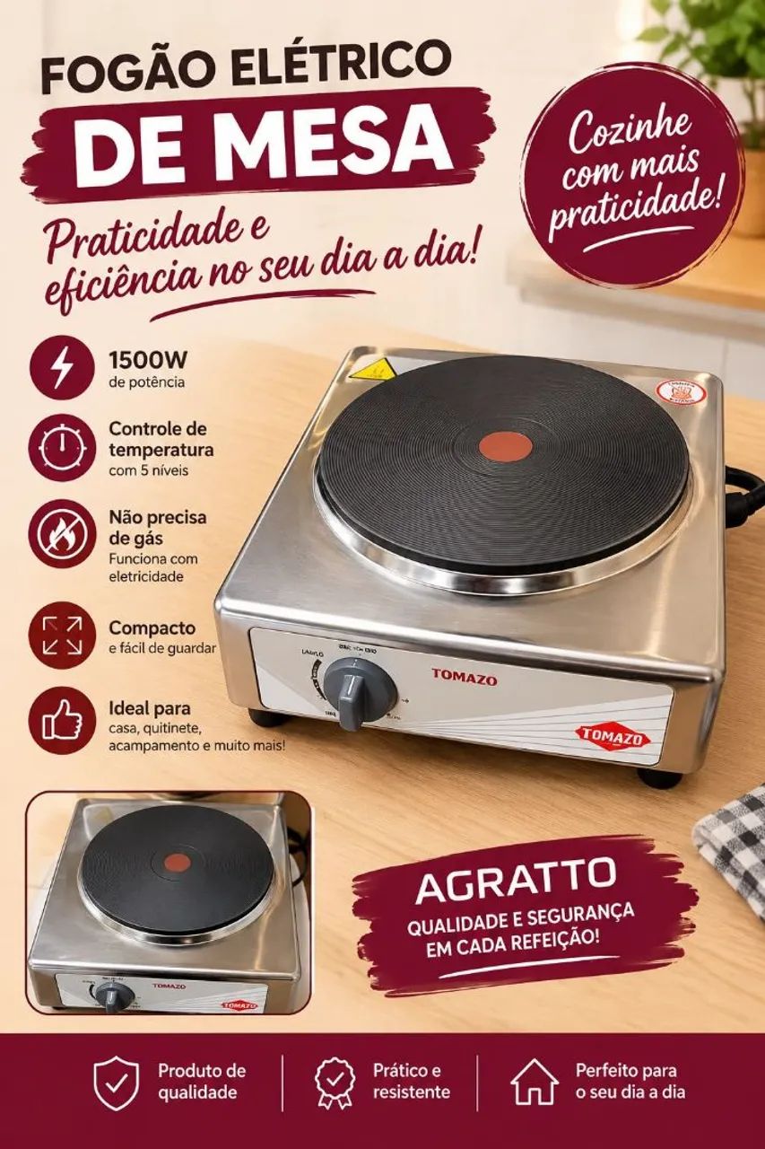 Fogão elétrico 
