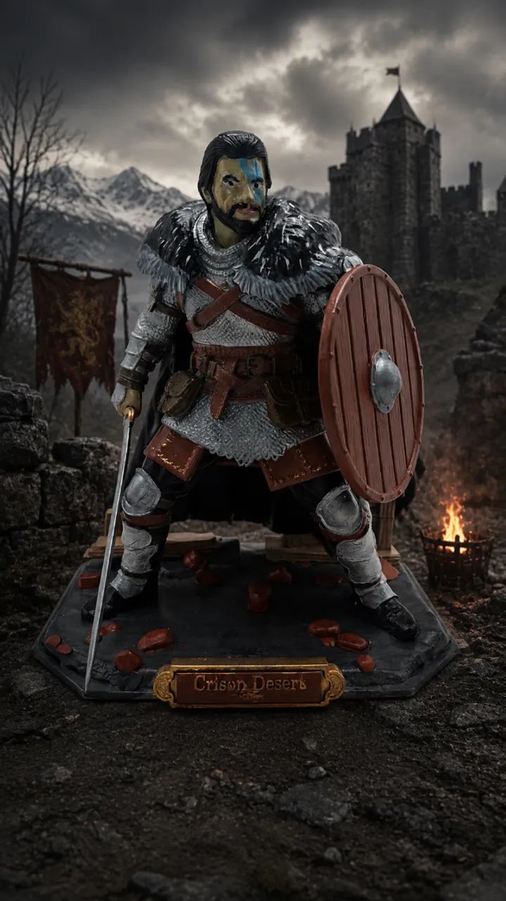 Action Figure Crison Desert Kliff