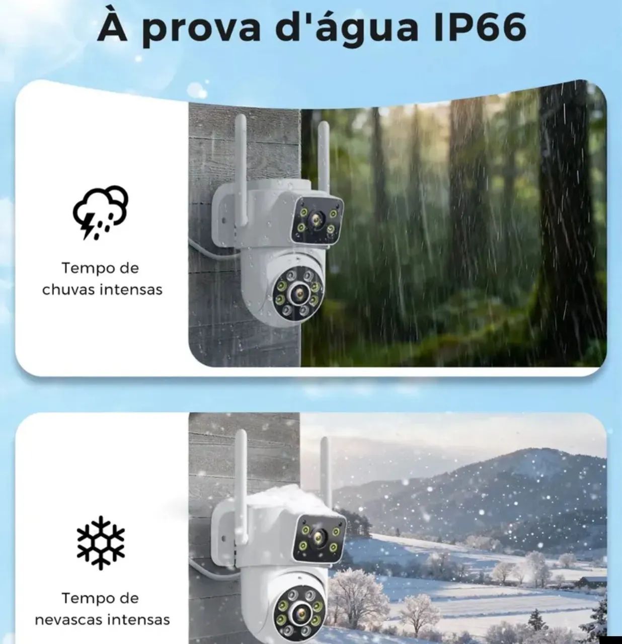 Camera Wi-Fi dupla  - Foto 5