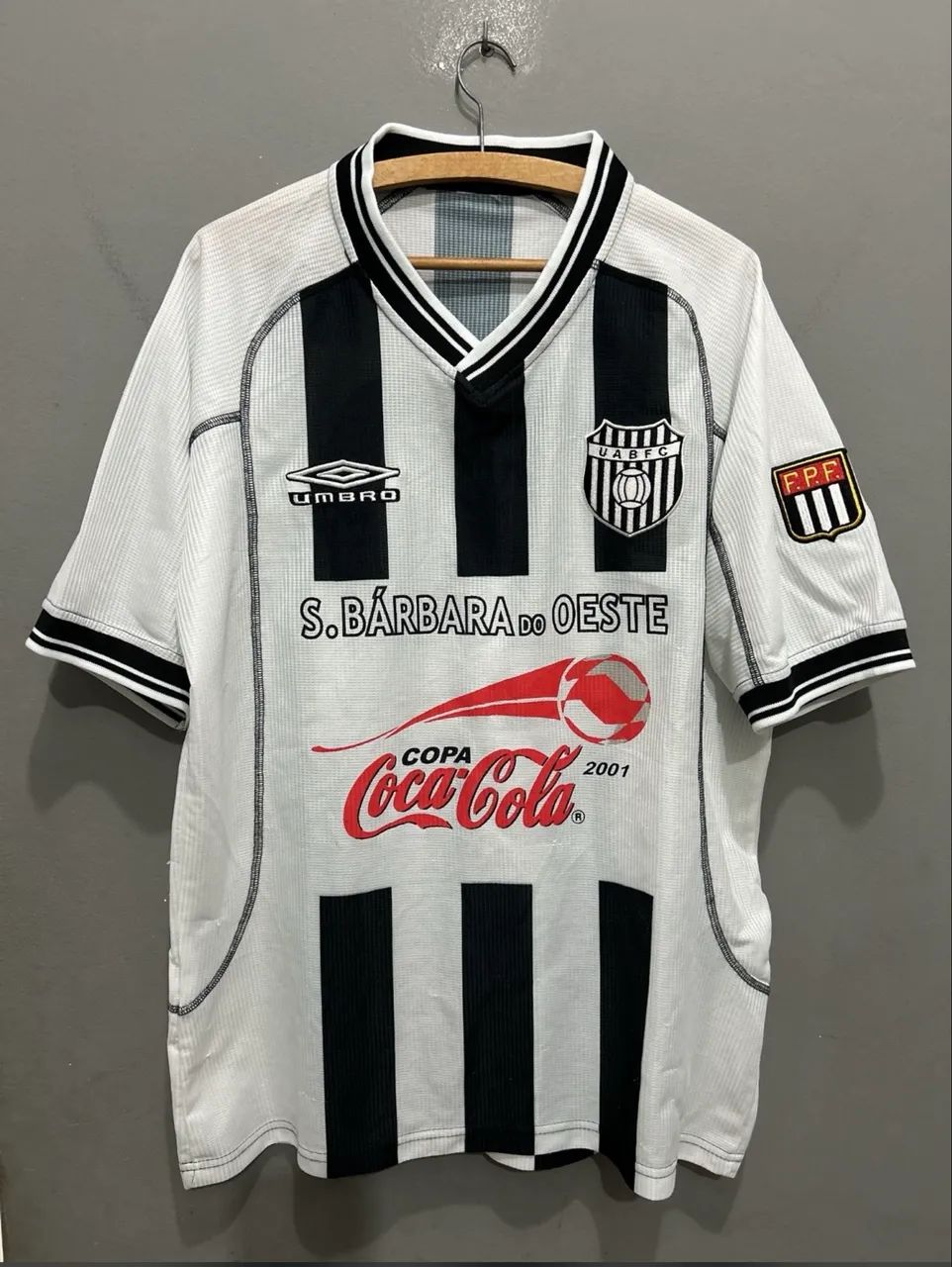 camisa união barbarense 2001 umbro G 