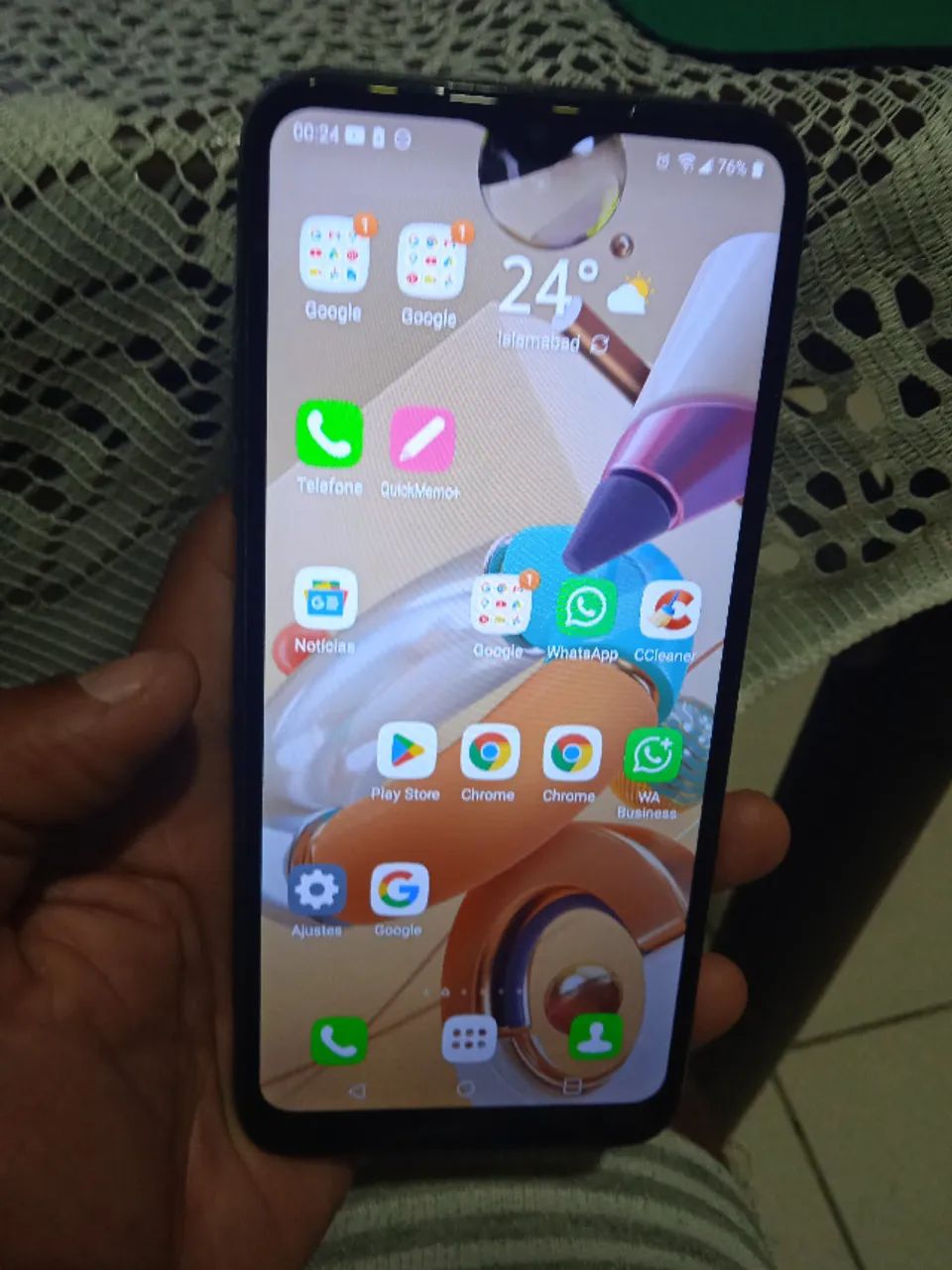 LG k41s Bem conservado