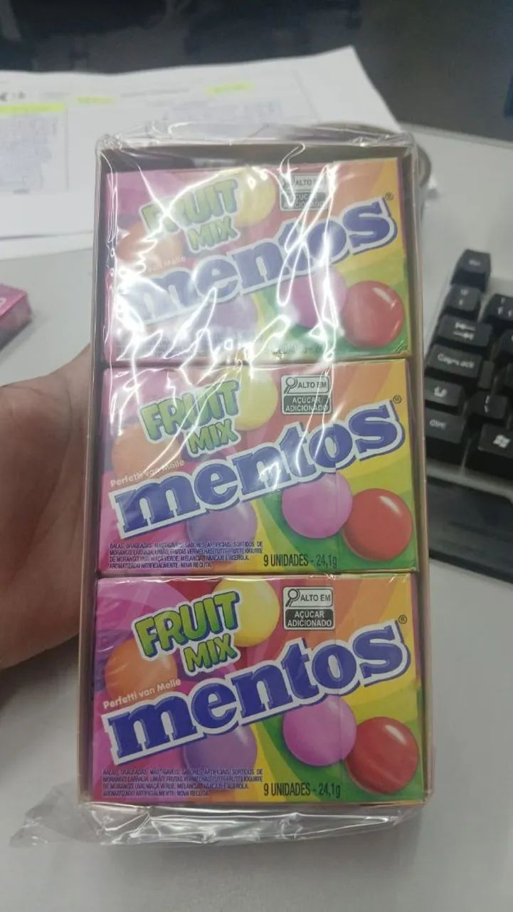 Mentos slim box com 12 unidades - Foto 2