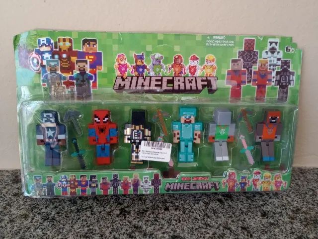 cartela minecraft heroes