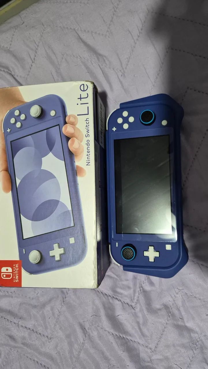 Nintendo switch lite 256gb com jogos - Foto 2