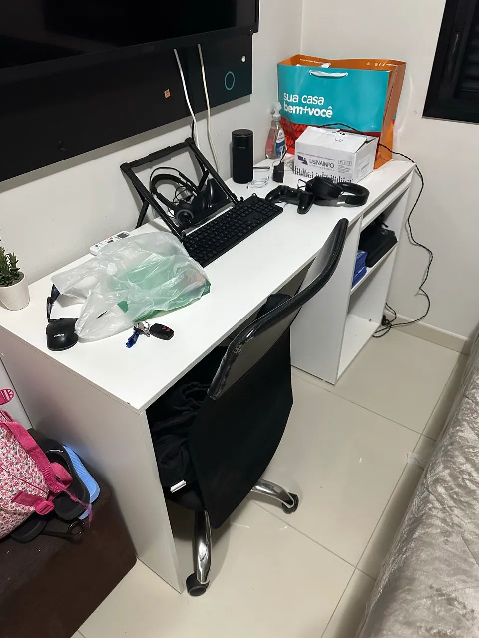Escrivaninha + cadeira  - Foto 2