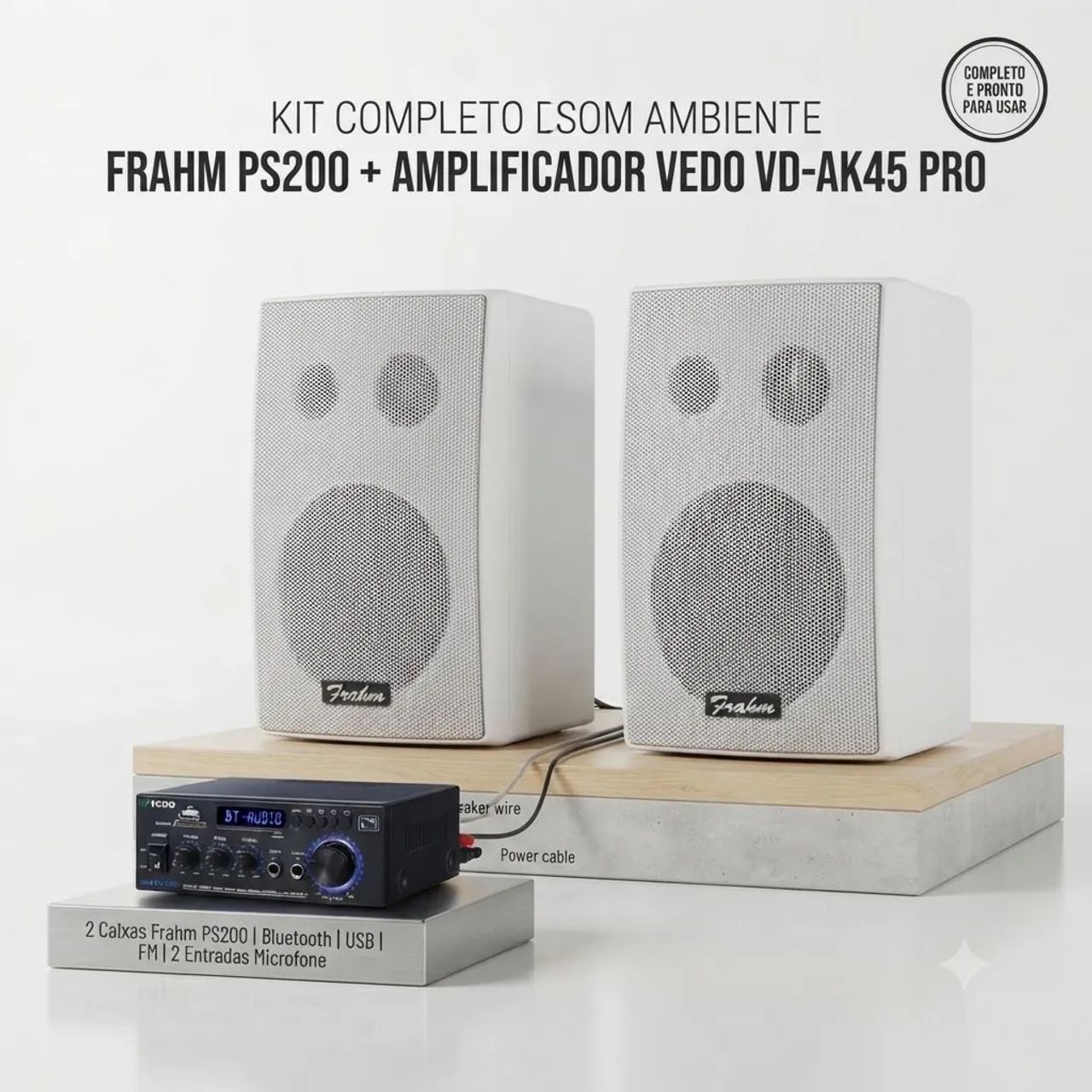 Kit de som ambiente - Foto 3