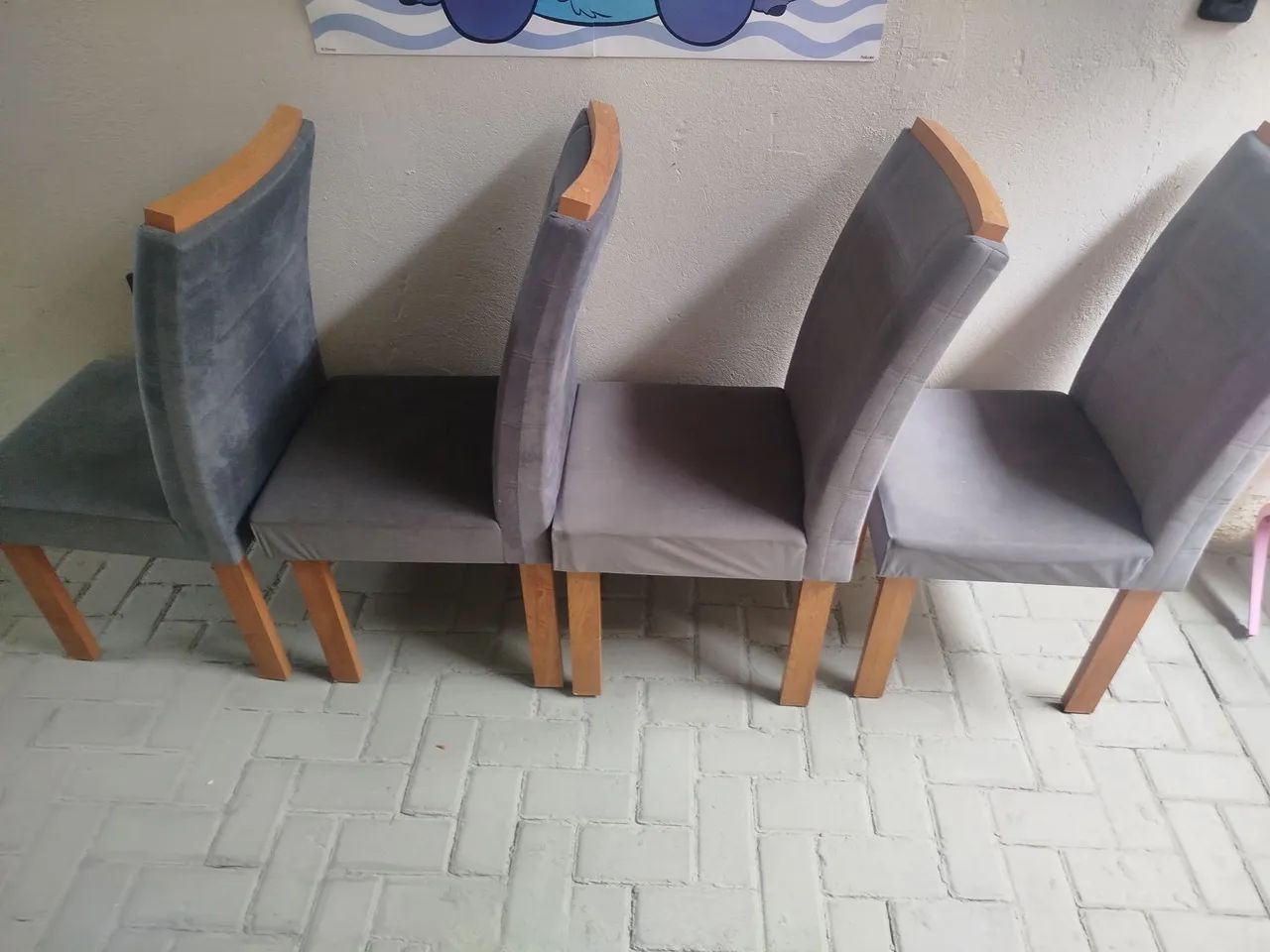 Jogo de cadeira p/mesa - Foto 3