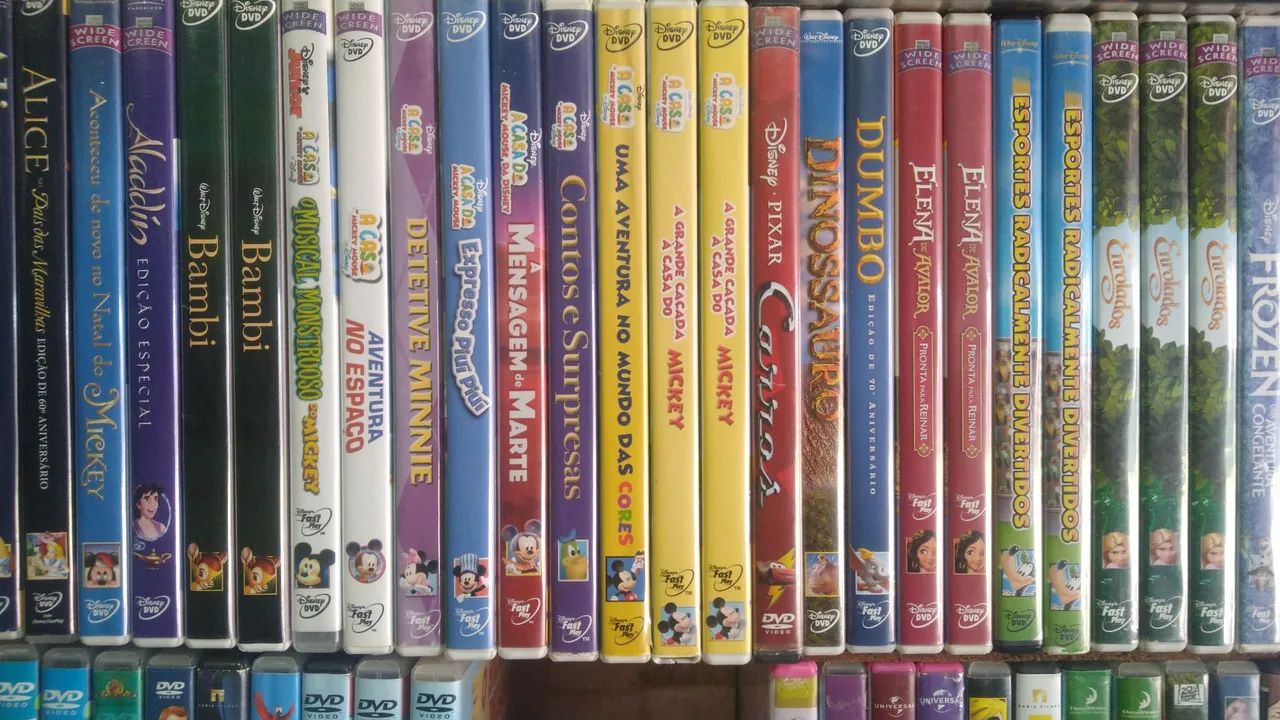 Dvds infantis originais 