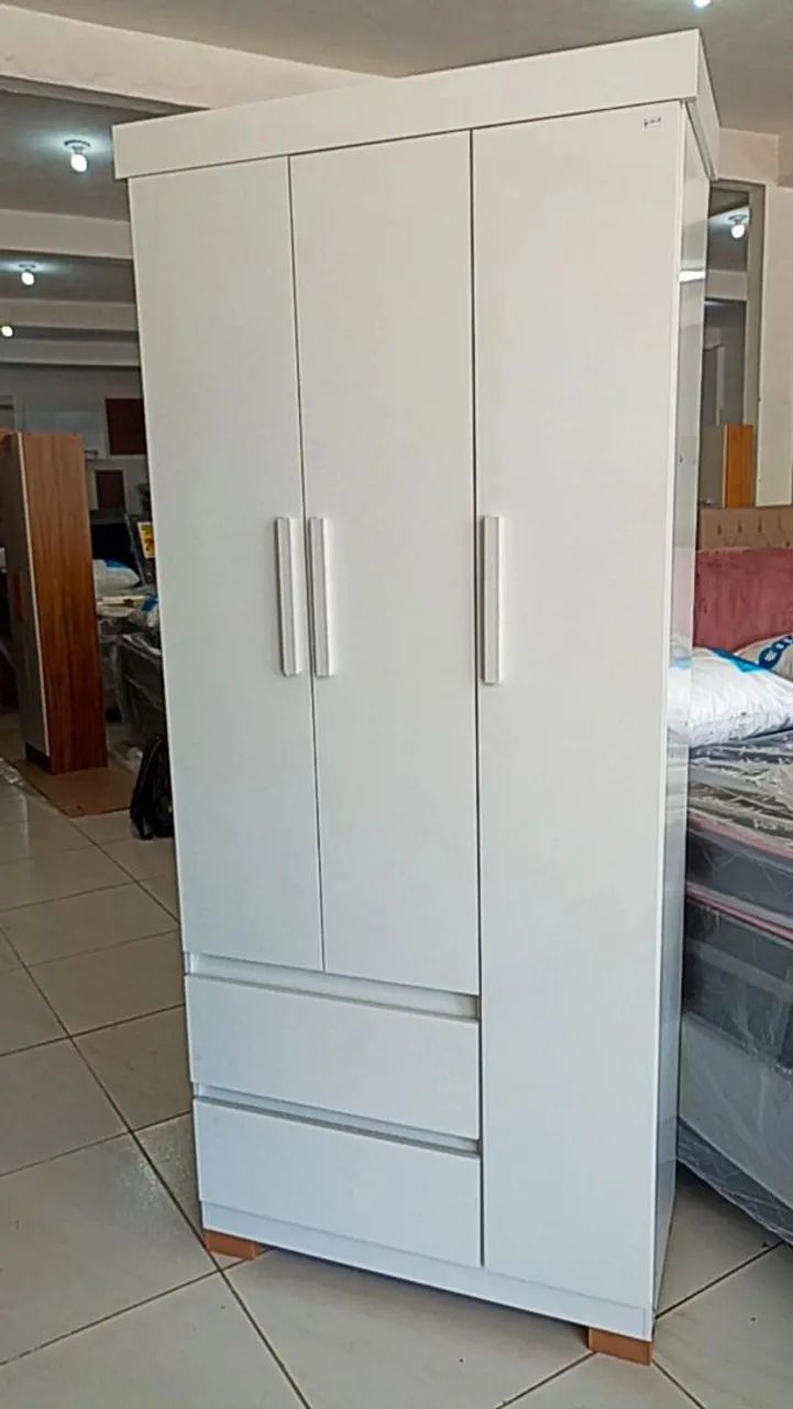 Roupeiro Solteiro 100% MDF-Frete e Montagem Grátis!!!?