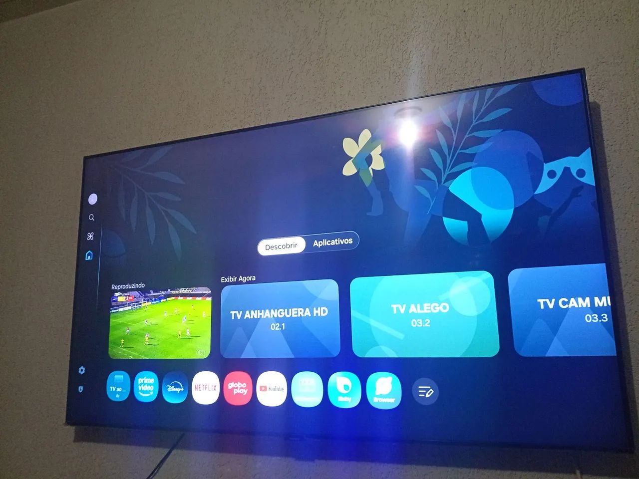 Tv 55 semi nova 
