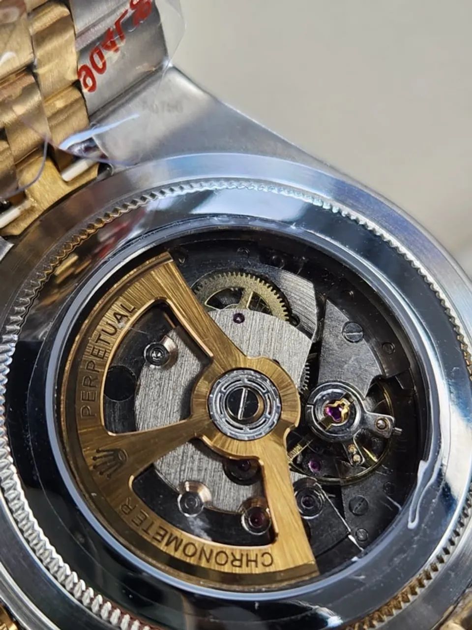 Relogio Rolex Perpertual Prata com Dourado LINHA PREMIUM - Foto 2
