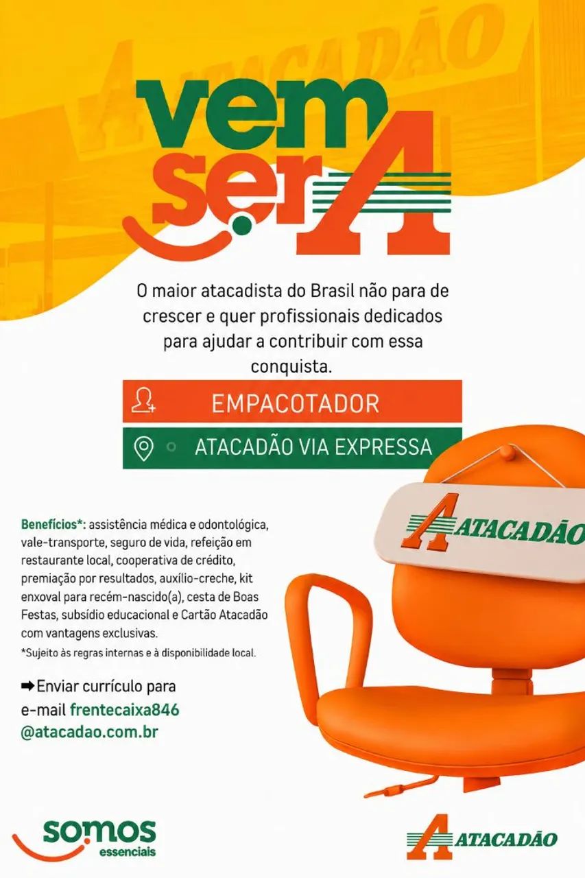Atacadão contrata - Foto 2