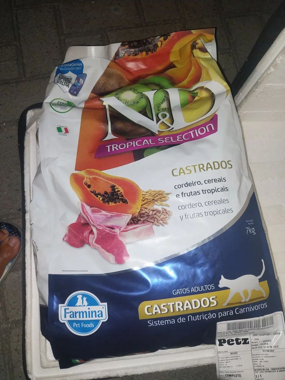 Ração  para gato