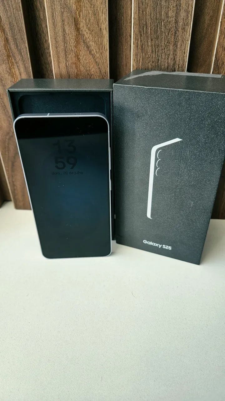 Galaxy S25 256GB / 12GB RAM - Azul Prata - Com Caixa e 6 Meses de Garantia - Foto 5