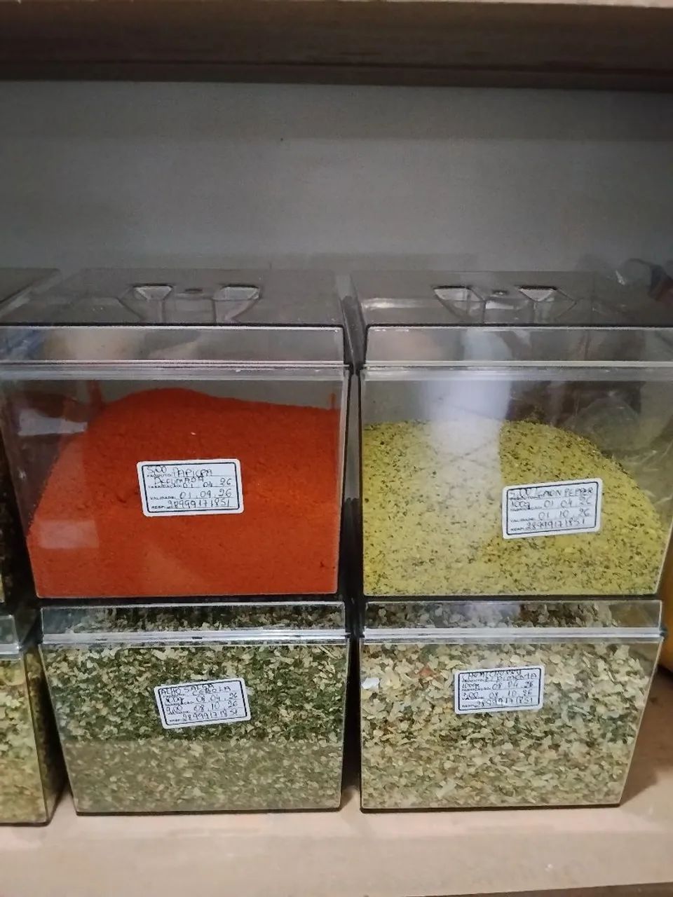 Temperos pra cozinhar 