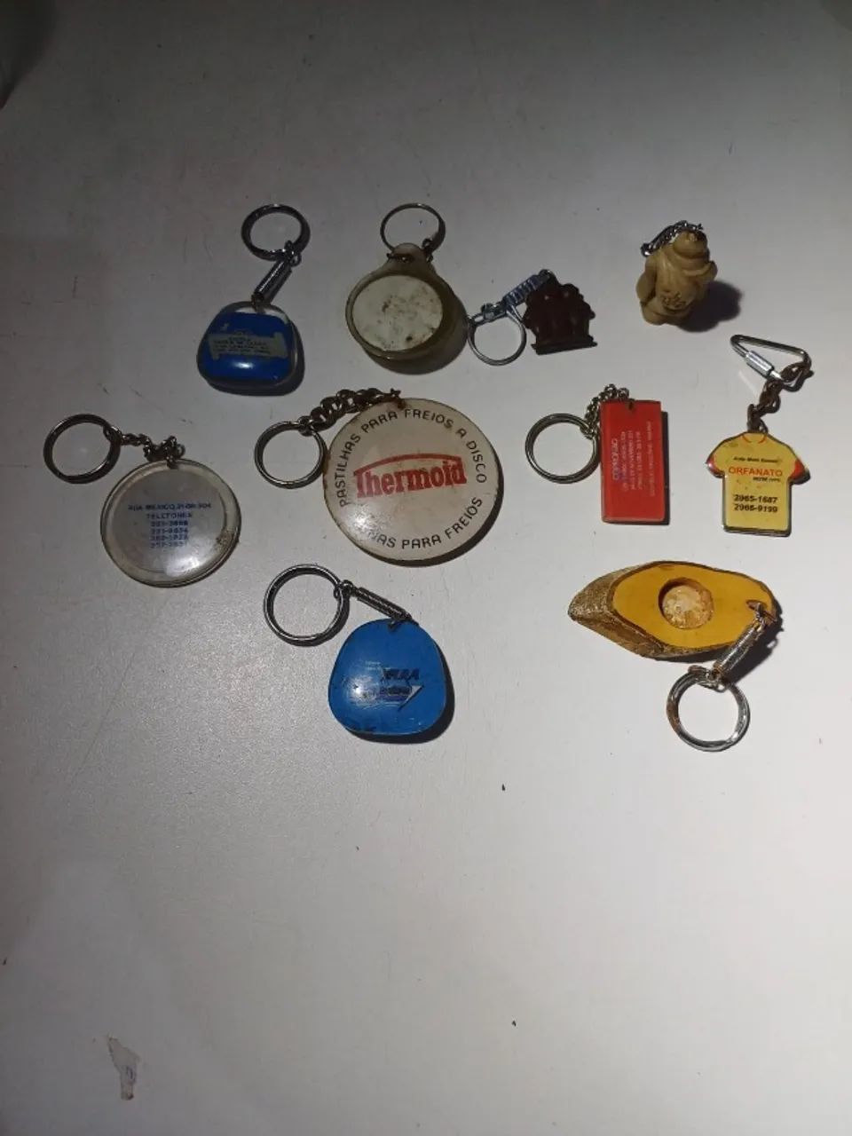 Conjunto de chaveiros diversos  - Foto 4