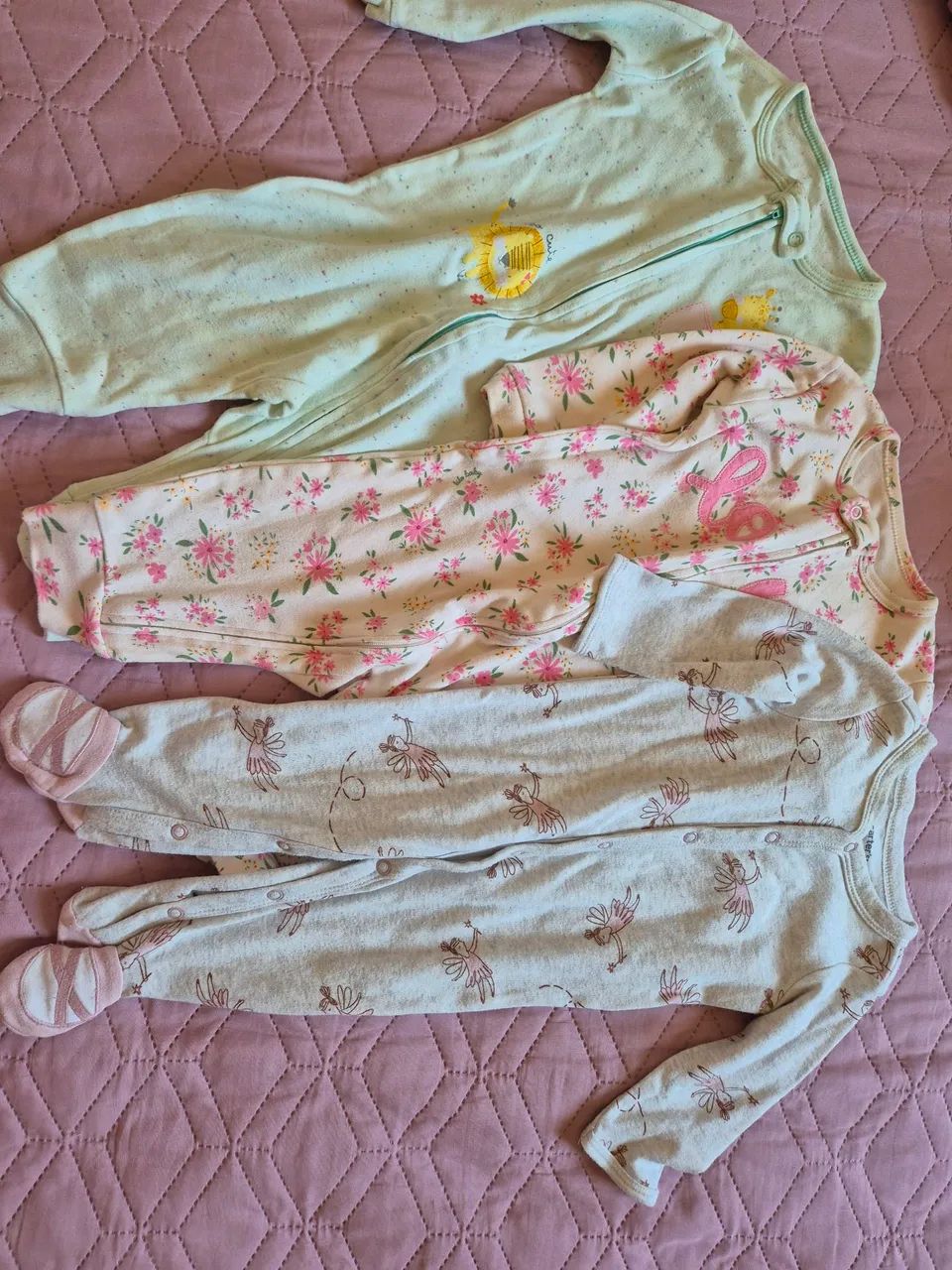 Roupinhas de bebê menina - 6 meses - Foto 3