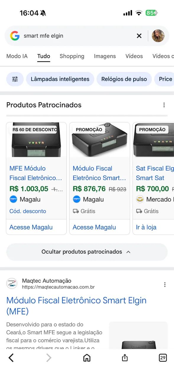 Módulo fiscal NFE Elgin  - Foto 5