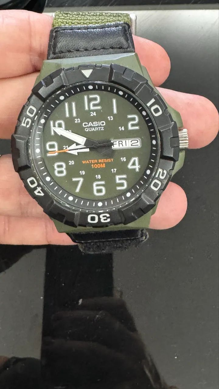 Relógio Casio MRW-210H Masculino - Estilo Militar e Resistente