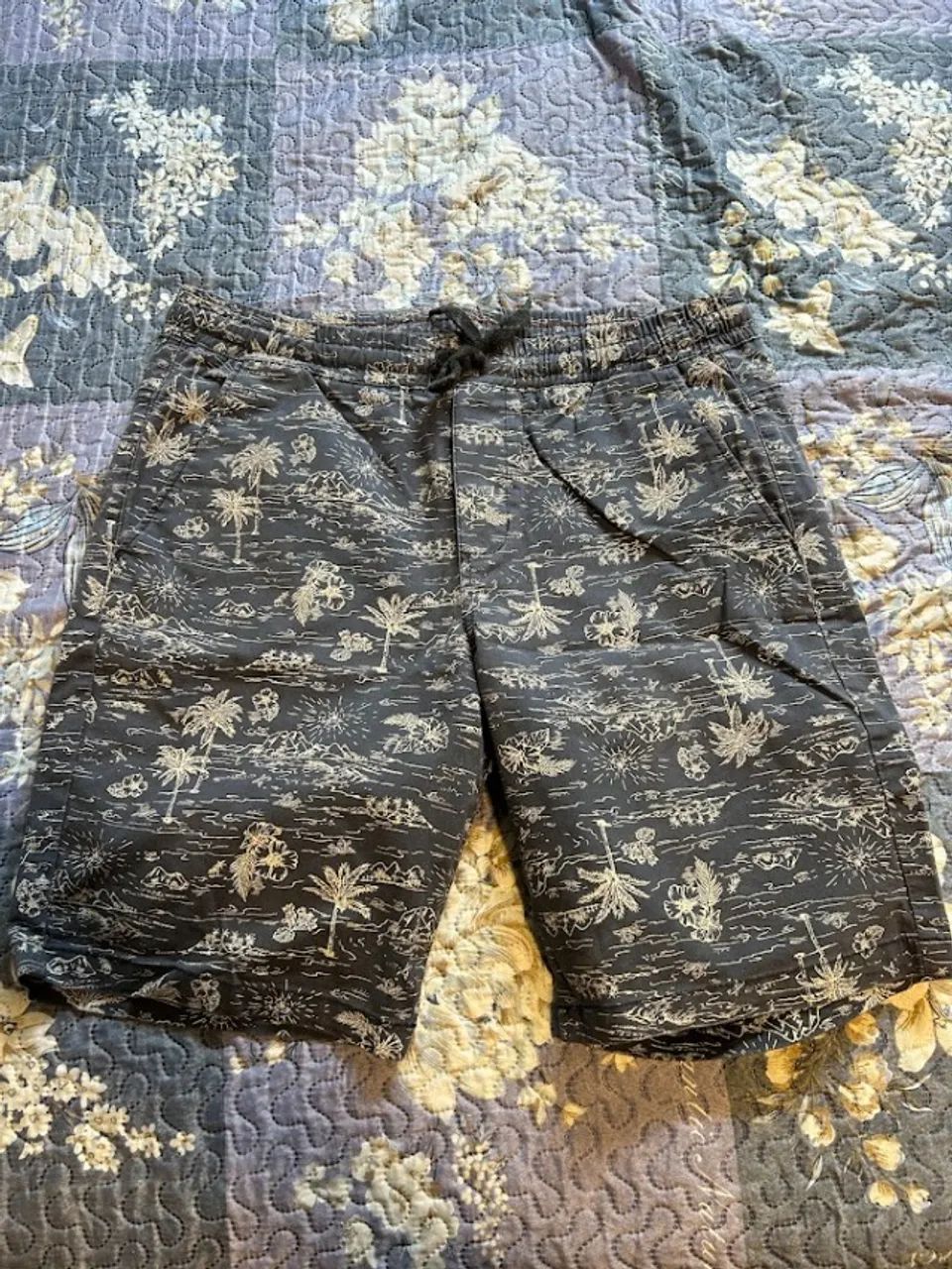 Bermuda Estampada Jeanswear - Estilo Tropical - Tamanho M