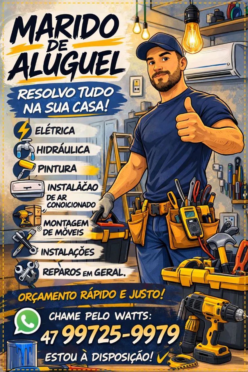Reparo de casa e serviço marido de aluguel 