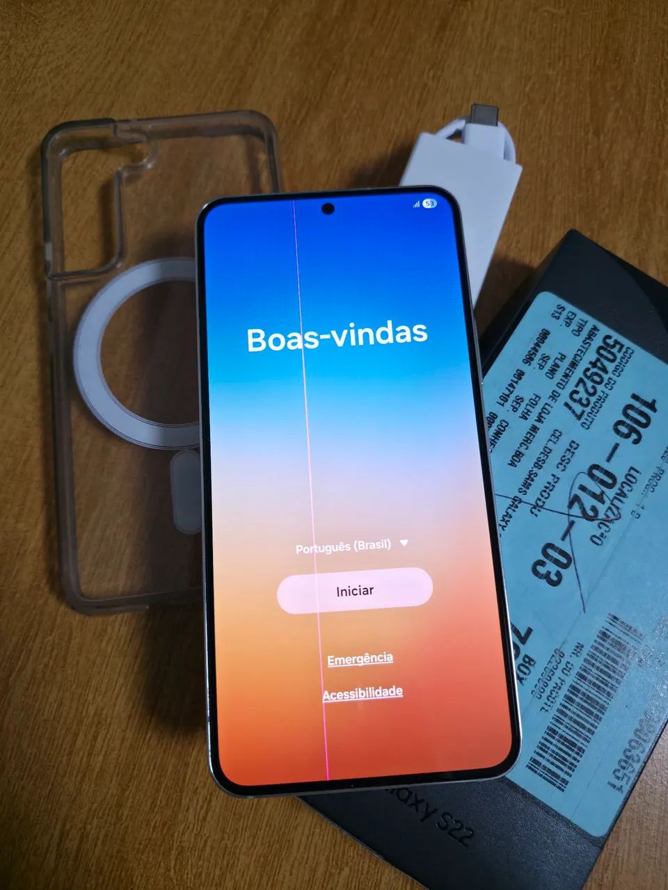 Samsung S22 Branco - 128GB - Foto 3