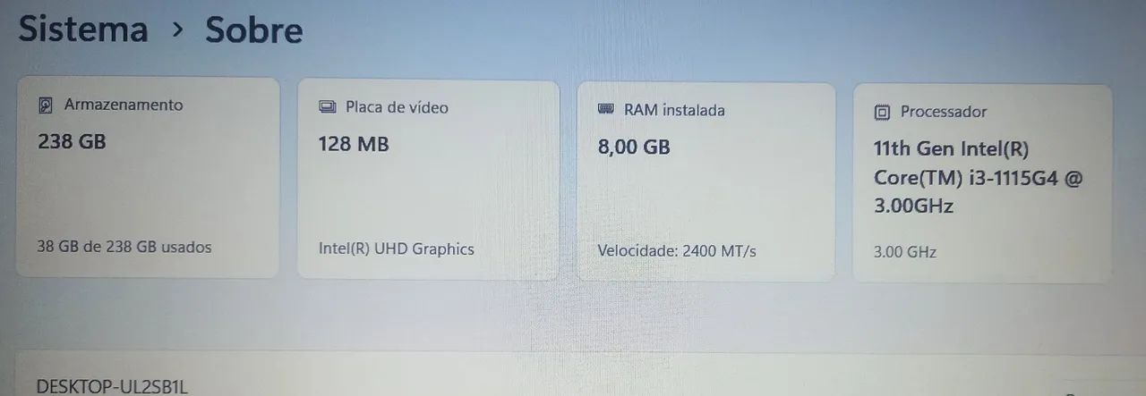 Notebook Samsung i3  - Foto 3