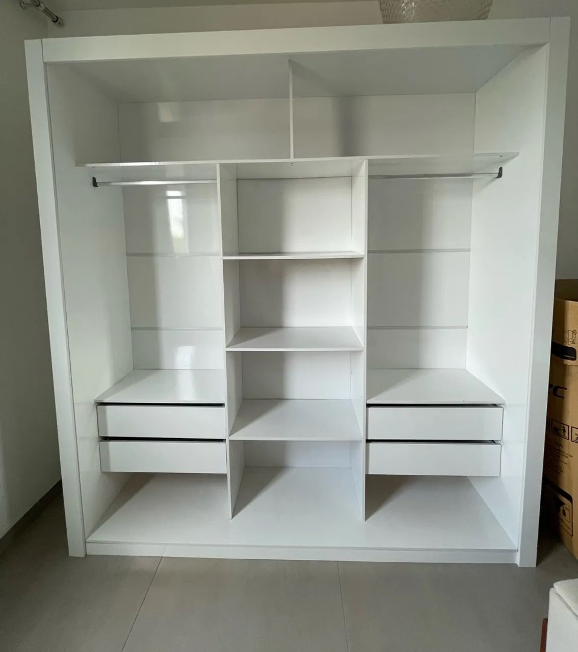 Closet modulado 2 peças 