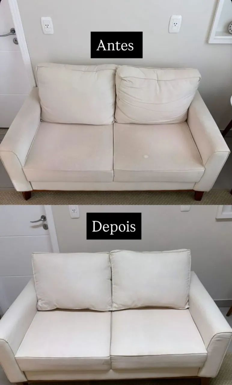 Sofá Sujo?Higienizacao Profissional a partir de 59,90 - Foto 3