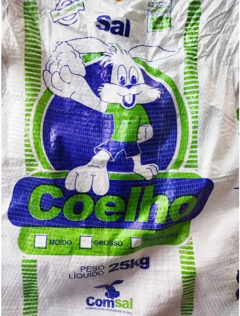Sal para gado moído 