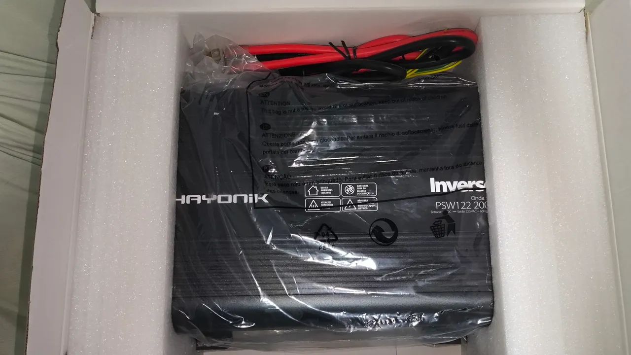 [NOVO] Inversor Off-Grid 2000w HAYONIK, onda senoidal pura 12Vdc, 220Vac - Foto 3