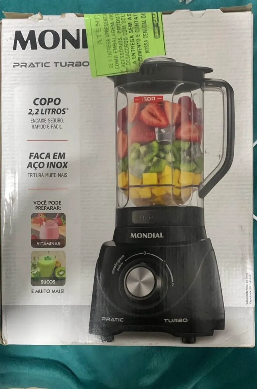 Liquidificador na Caixa 