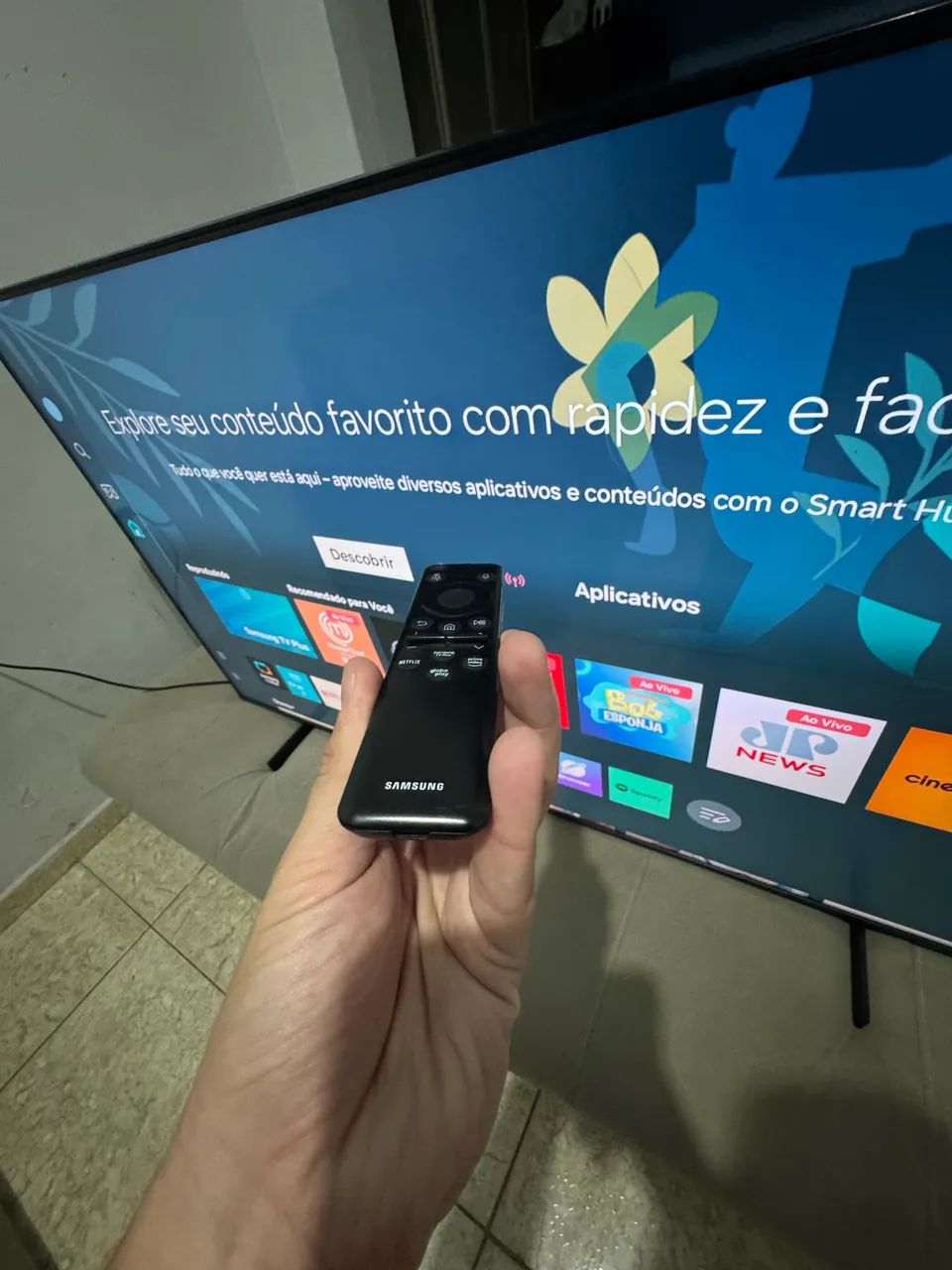 Smartv 55" Samsung - Trocas - Foto 5