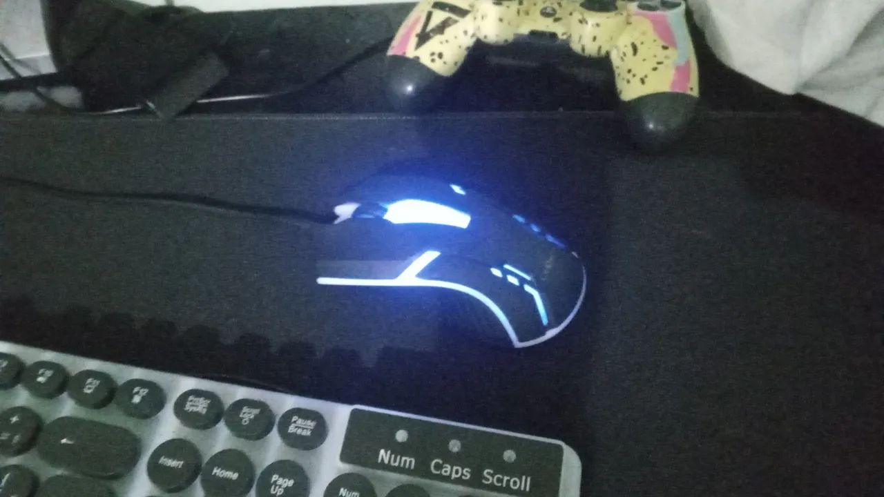 Teclado e mouse gamer rgb - Foto 4