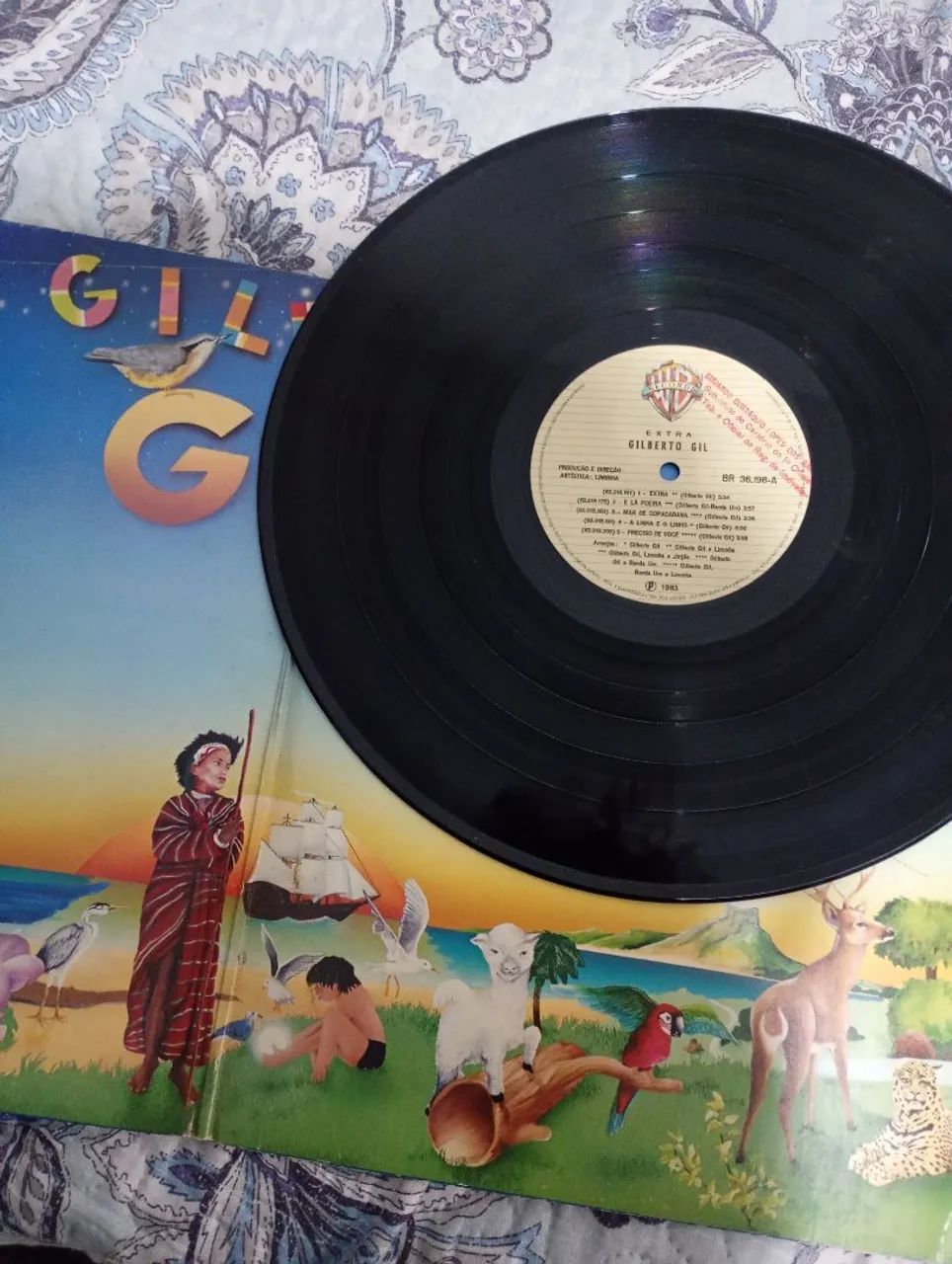 LP Gilberto Gil Extra - Foto 3
