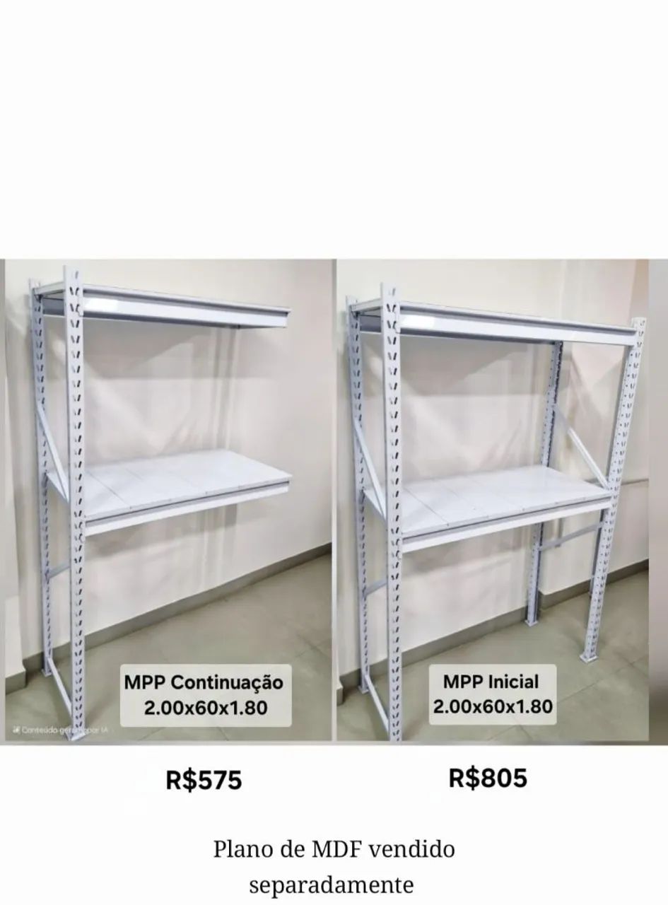 Mini Porta Pallet Slim para Supermercados e Indústrias - Entrega Rápida e Preços Imbatívei - Foto 5