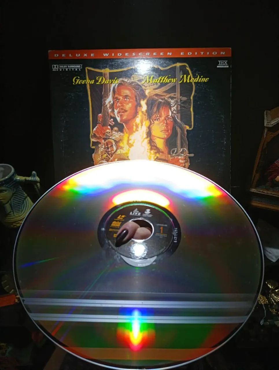 Laserdisc Cuttrhoat Island - Foto 4