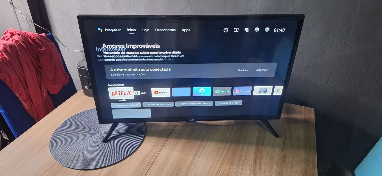 Vendo ou troco tv smarth 32 polegadas jvc  - Foto 4